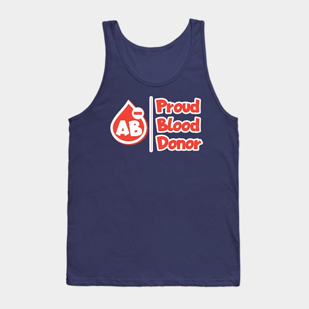 Proud blood donor - AB- group Tank Top by PharaohCloset